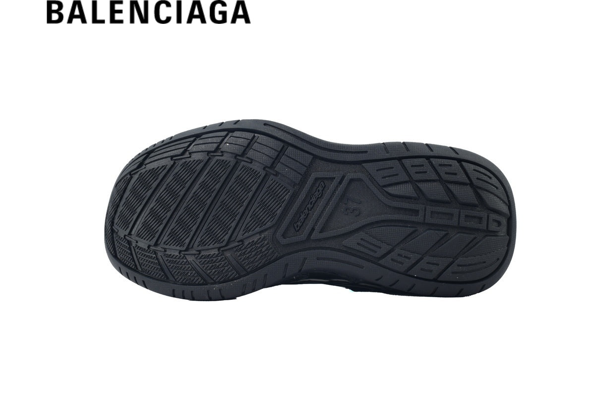 Balenciaga Skate men's shoes women sneakers in Black and White