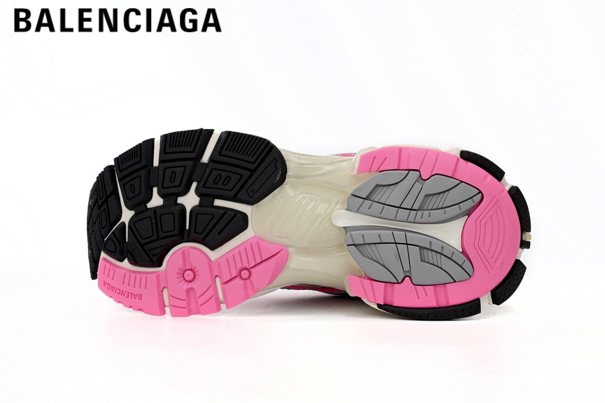Balenciaga Runner men's shoes women sneakers ¡ª White / Pink