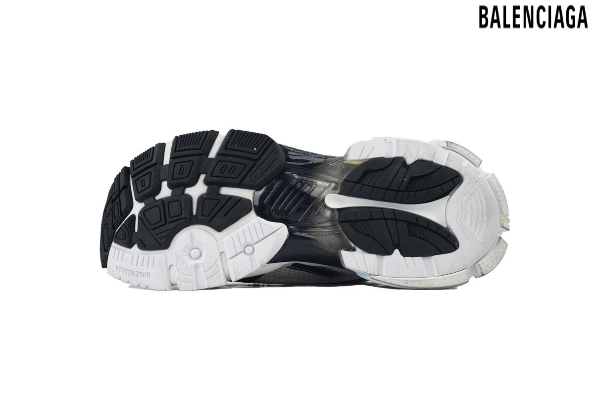 Balenciaga Runner men's shoes women sneakers ¨C White & Black