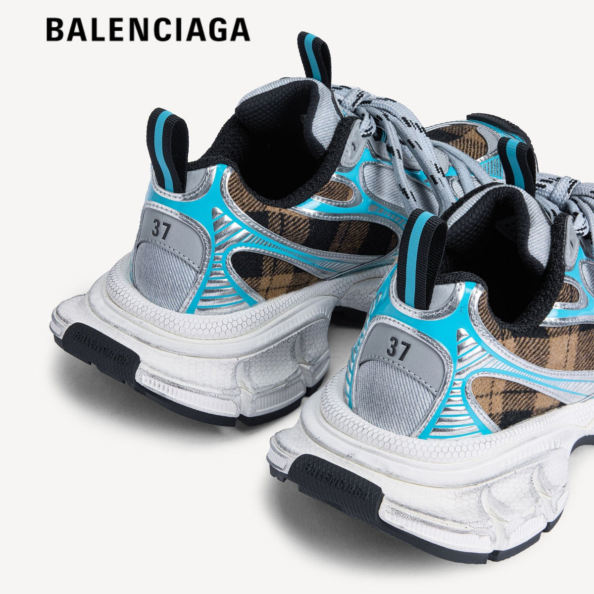 Balenciaga 3XL Tulle men's shoes women sneakers
