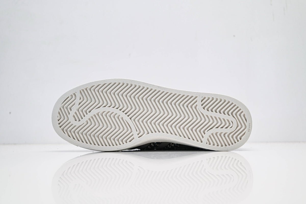 adidas Originals Superstar ¨C Grey Suede with Multi-Color Webbing & White Shell Toe
