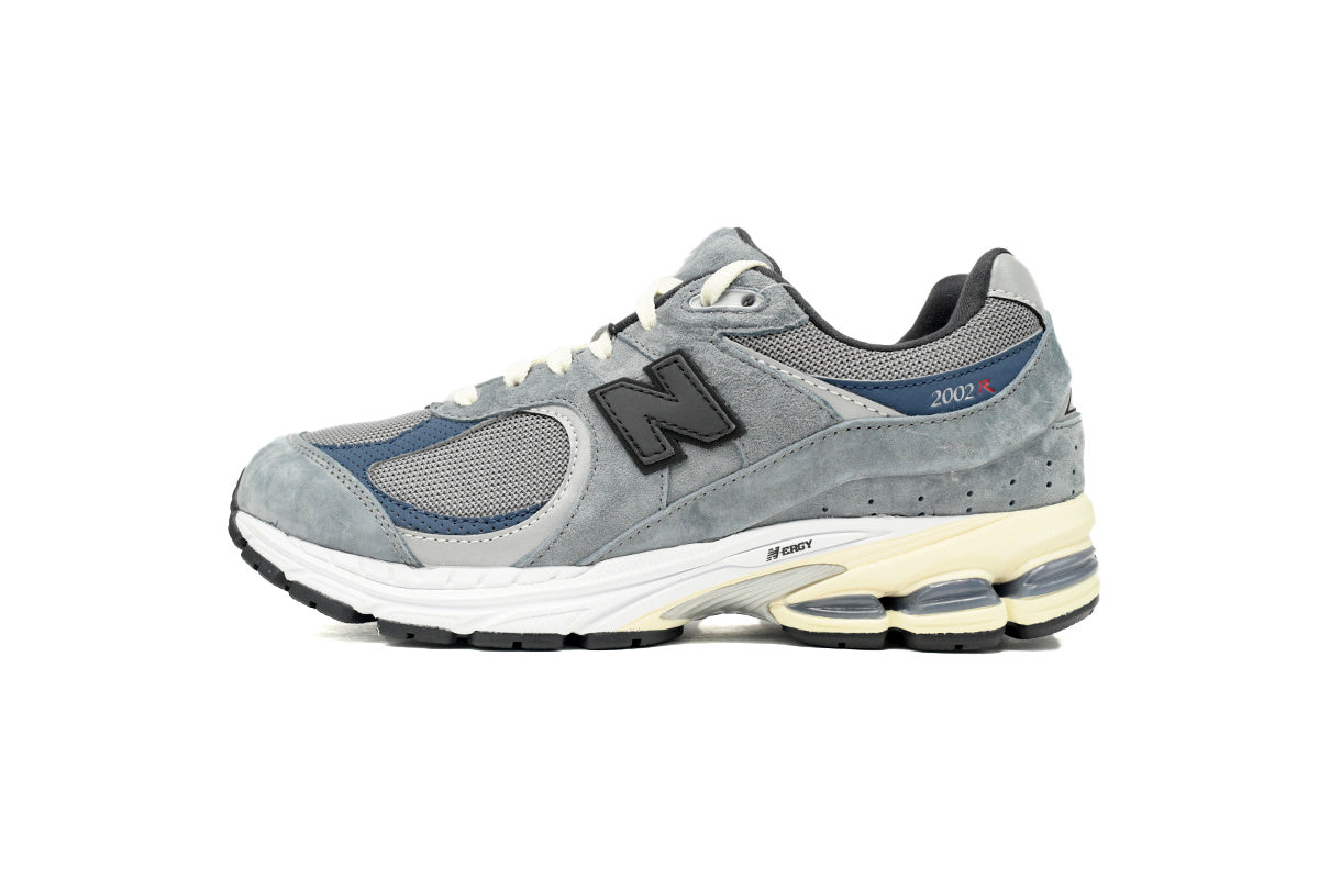 New Balance 2002R Women's & Men's Grey & Navy Retro Lifestyle Sneakers