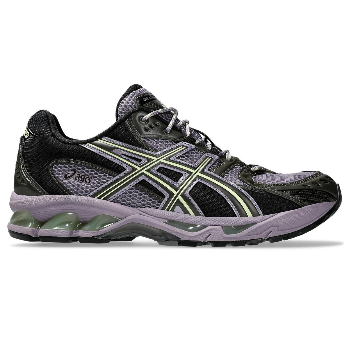 Asics womens shoes  neutral running shoes mens  sneakers Gel-1130 Purple / Black / Light Green