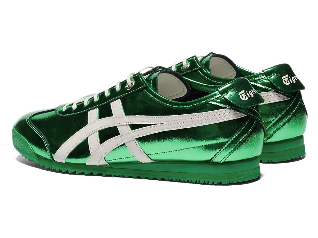 Onitsuka Tiger Mexico 66 Unisex Sneakers ¨C Metallic Gold White Stripe  running shoes women asics mens shoes