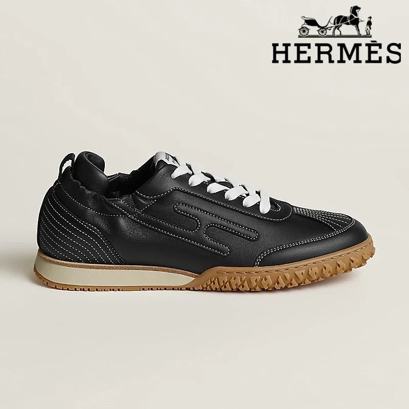 Herm¨¨s womens shoes men sneaker Trail Black Sneaker