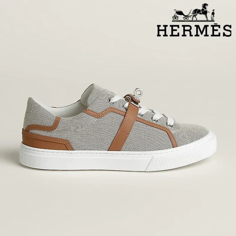Herm¨¨s Day Canvas Sneaker