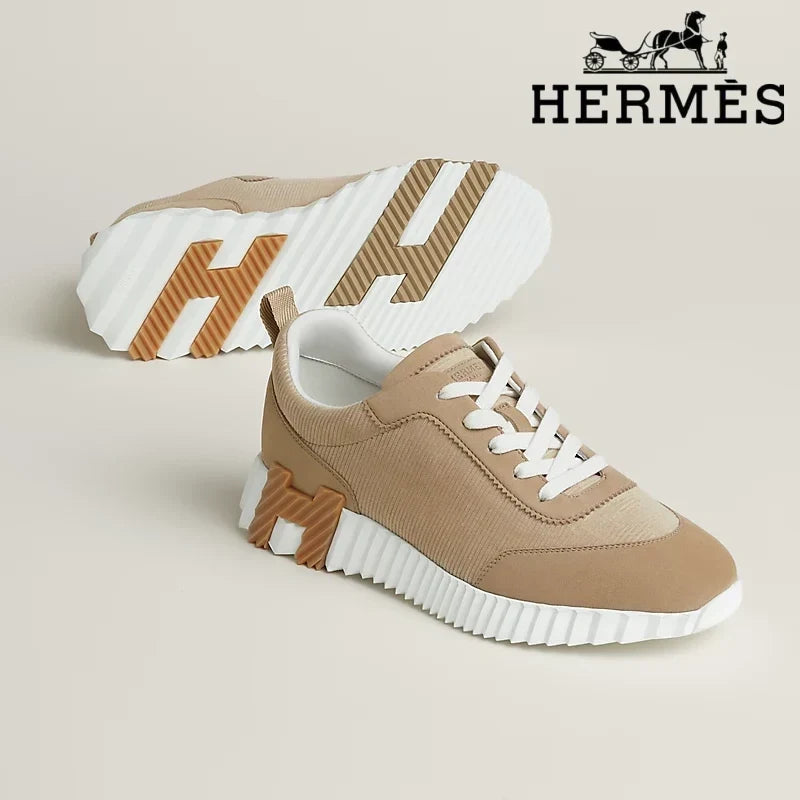 Herm¨¨s Bouncing Pale Pink Sneaker