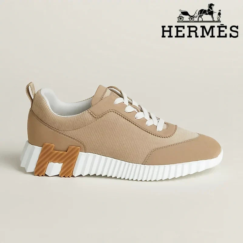 Herm¨¨s Bouncing Pale Pink Sneaker