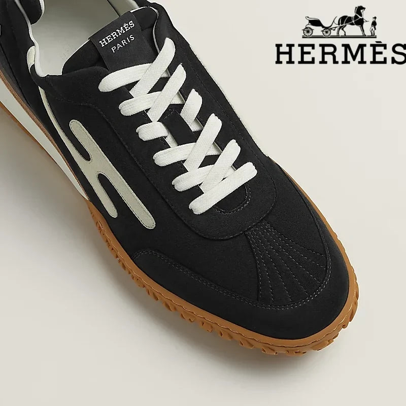 Herm¨¨s Jet Sneaker in Black and White
