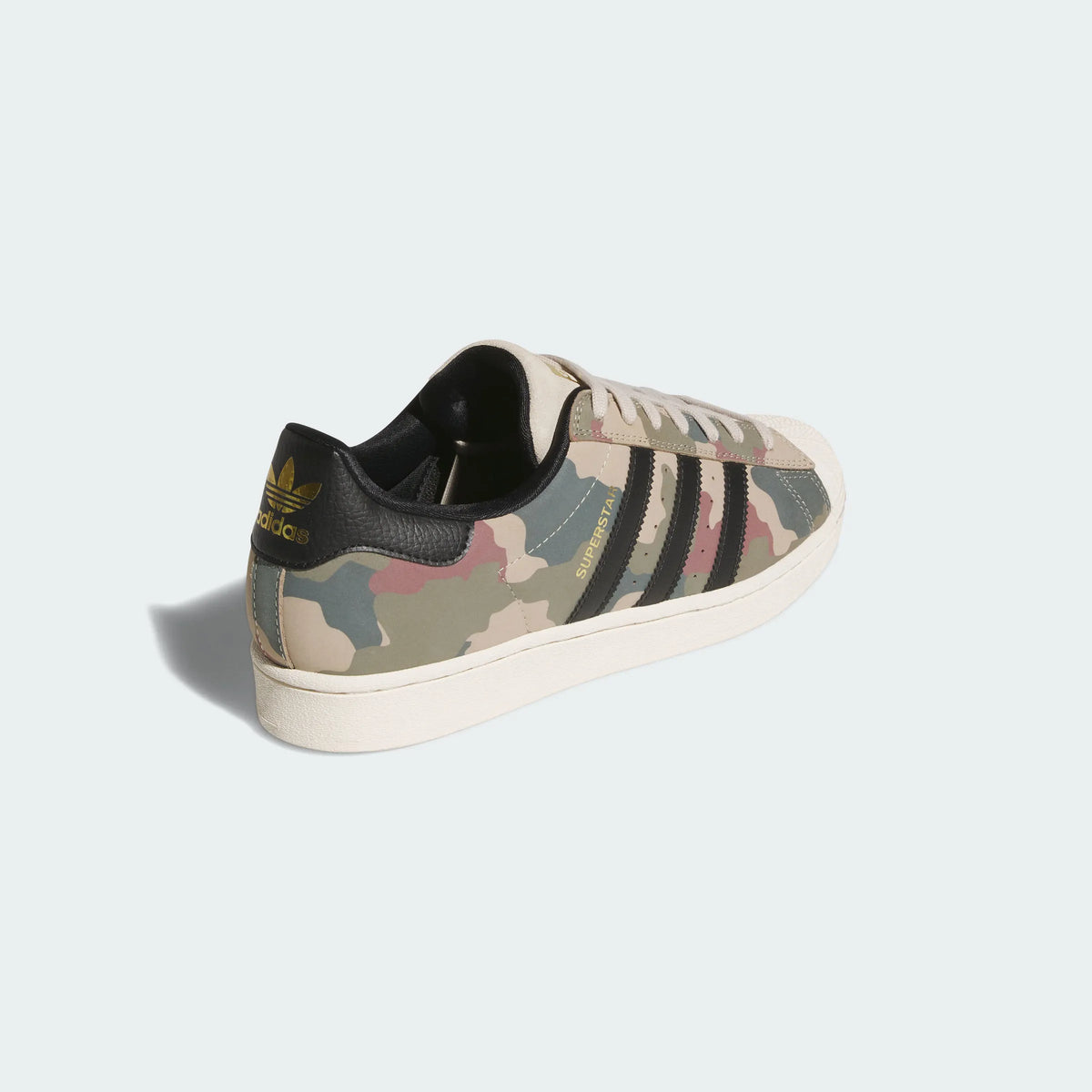Adidas Originals ¨C Camouflage Print Leather Casual Sneakers